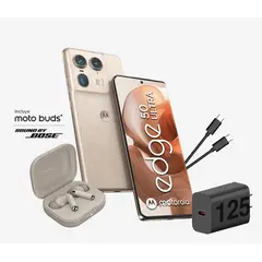 MOTOROLA - CELULAR EDGE 50 ULTRA 512GB 12GB RAM 50MP + 13MP + 10MP 6.7" BEIGE ESIM