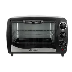 IMACO - Horno Eléctrico 14 L HE14S 1200W - NEGRO