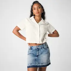 SQUEEZE - Blusa Brodery Mujer Douni