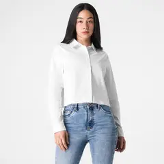 SQUEEZE - Blusa Moda Popelina Pausia Mujer