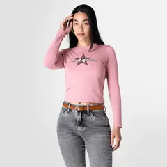 SQUEEZE - Polo Moda Jersey Full Lycra Loara 9 Mujer