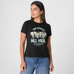 SQUEEZE - Polo Jersey Mujer Fern - Snoopy