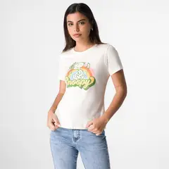 SQUEEZE - Polo Jersey Mujer Peny-Snoopy