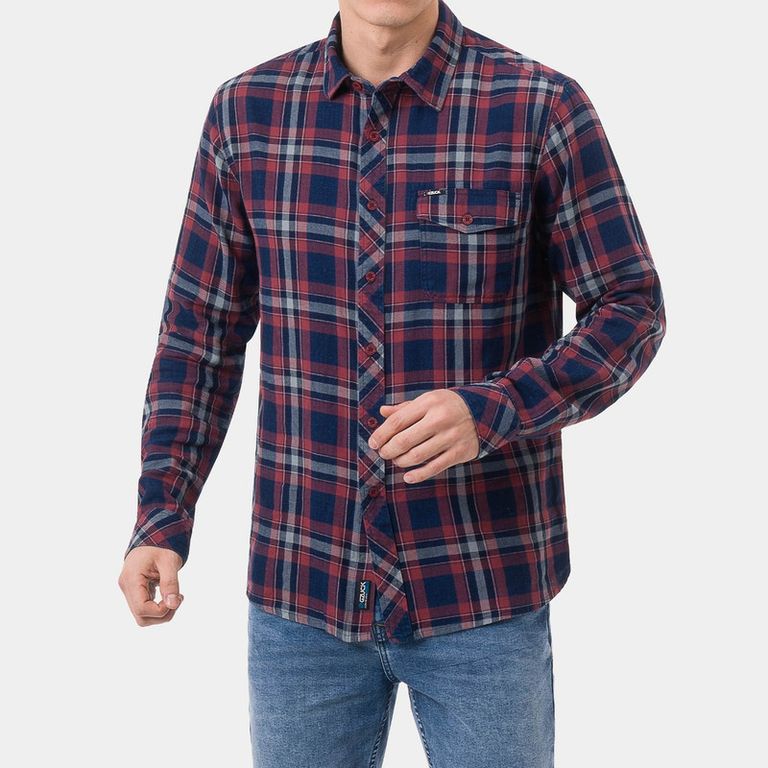 Camisa Cuadros Hombre Benker