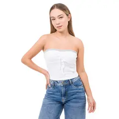 SQUEEZE - Top Rib Lycrado Mujer Vrilli-S