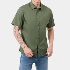 GZUCK - Camisa Popelina Stretch Hombre Grexon