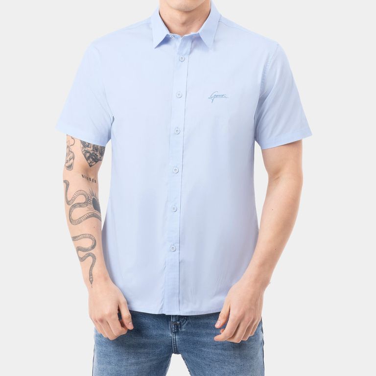 Camisa Moda Popelina Stretch Grexon Hombre