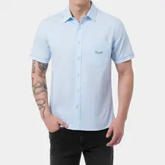 GZUCK - Camisa Popelina Stretch Hombre Suant