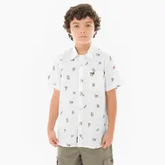 GZUCK - Camisa Popelina Stretch Niño Dockles Kids