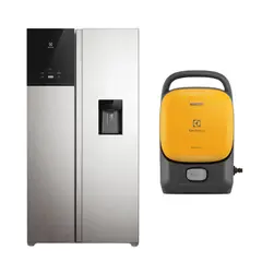 ELECTROLUX - Combo Refrigeradora Side by Side 611L ERS65F2P5BI + Hidrolavadora QWS1650