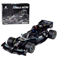 GENERICO - Juguete Set Armable Monoplaza Negro