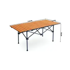 GENERICO - MESA PLEGABLE PORTÁTIL DE CAMPING