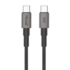 MICCELL - Cable Tipo C 60W Carga Rápida Cable de Datos Nylon Trenzado para Celulares