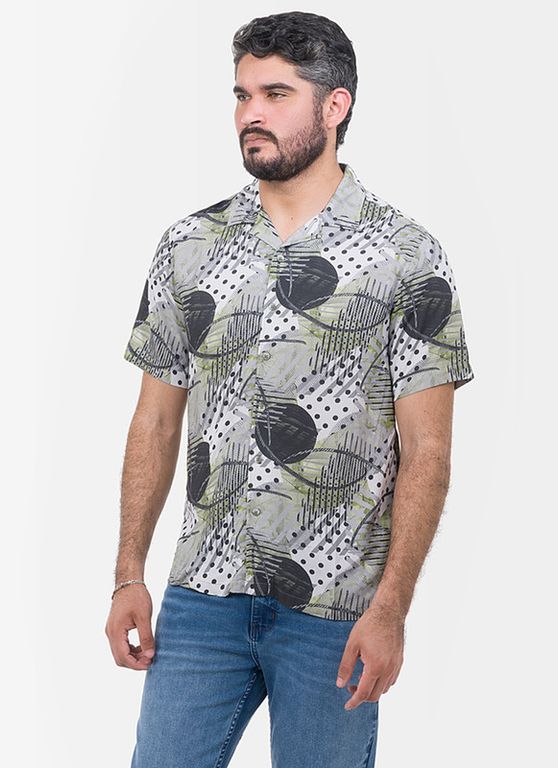 Camisa Resort Popelina Bulmert Hombre