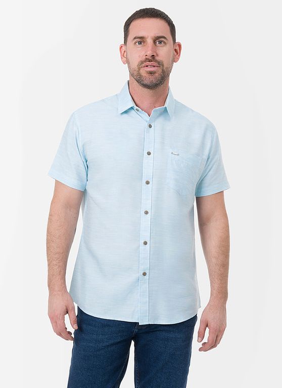 Camisa Clasico Popelina Luis 0023 Mc Hombre