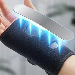 GENERICO - Muñequera Ortopédica Ajustable con Férula Negra