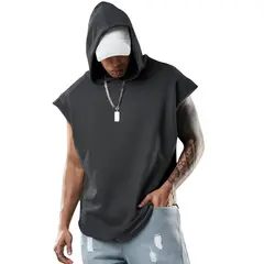 GENERICO - Polo Hombre Urbano Oversize Con Capucha