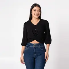 PIONIER - Blusa Popelina Mujer Lemmy