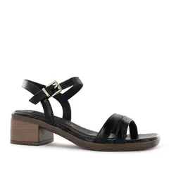 ECCO - Sandalia Cuero Mujer Negro Galinda01