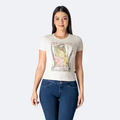 PIONIER - Polo Jersey Full Lycra Mujer Fijji Print 14