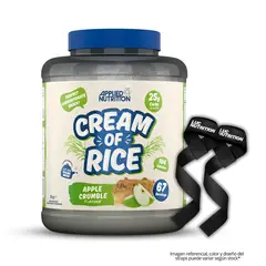 APPLIED NUTRITION - Crema de Arroz 2 Kg Cream of rice - Apple Crumble + Straps