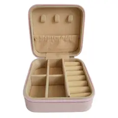 GENERICO - JOYERO VIAJERO ORGANIZADOR ARETES ANILLOS