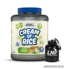 APPLIED NUTRITION - Crema de Arroz 2 Kg Cream of rice - Apple Crumble + Portaproteina