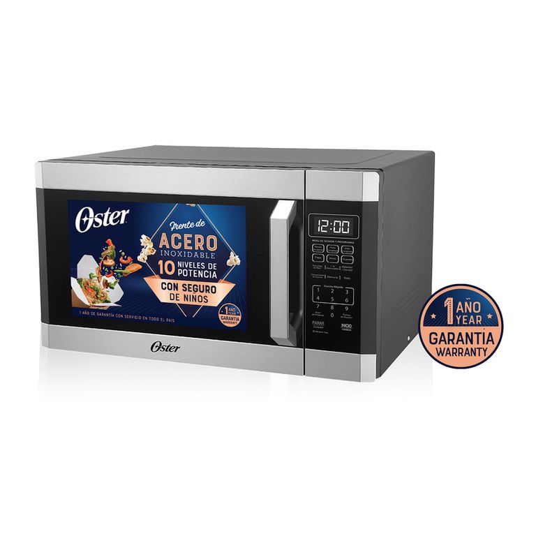 HORNO MICROONDAS POGYME1502G 45LTS GRILL NEGROSILVER