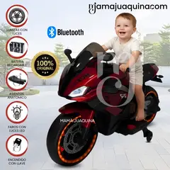 BABY - Moto a Batería para Niños «SAIKO» Licenssed Red