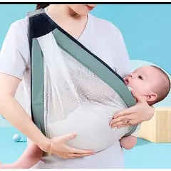 GENERICO - Nuevo Morral Canguro Fular Portabebés Multifuncional