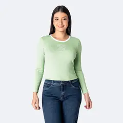 PIONIER - Polo Rib Lycrado Mujer Noelit