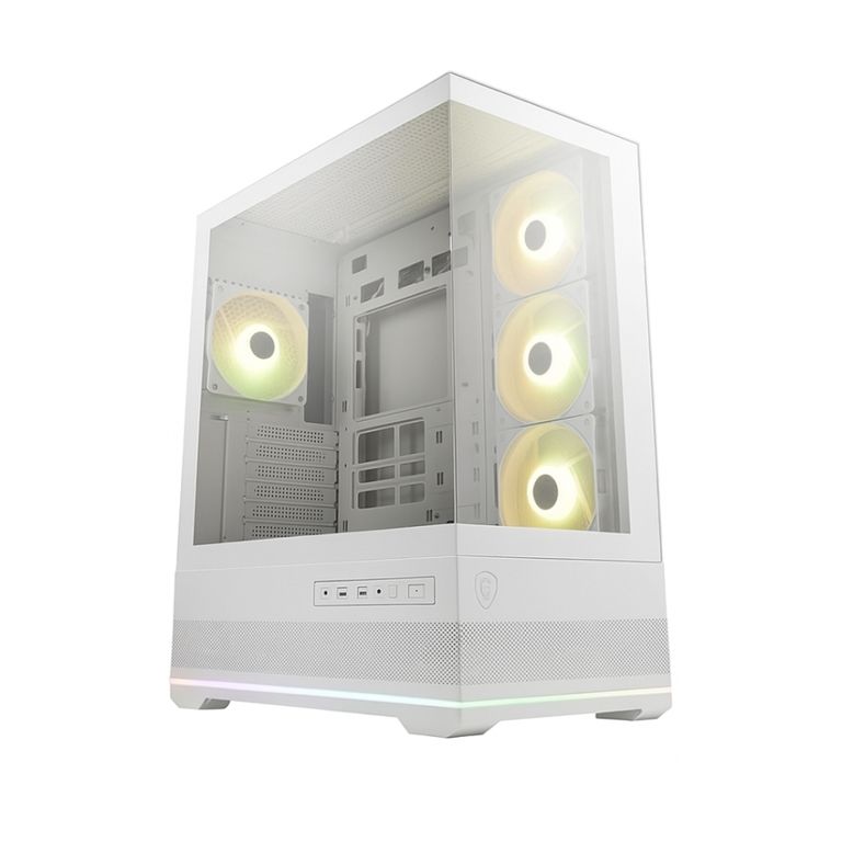 Caja Mid Tower Mag Pano 110R Pz Blanca - Compatible Con Placas Btf Y Zero Atx, Matx