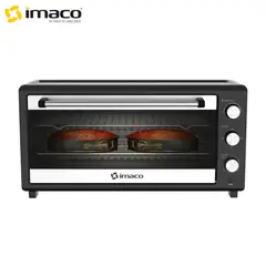 IMACO - Horno Eléctrico Double Cake 35L HEB35DC - Negro