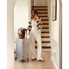 AMA OUTFITTERS - PANTALON TIPO PALAZO SUMMER