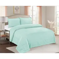 CASATEX - JUEGO DE EDREDON LUJO KING 3 PIEZAS TELA CON TELA DE VERANO 3 PLAZAS