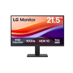 LG - Monitor 215 FHD 100Hz respuesta 1ms - Pantalla ideal para gamin