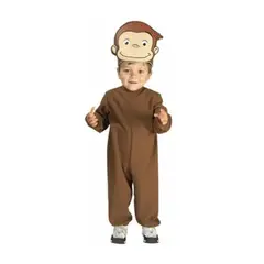 DISCOVERY - Disfraz Niño Halloween Jorge El Curioso Marron