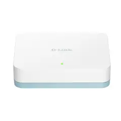 GENERICO - Switch D-Link Dgs-1005D De 5 Puertos Gigabit 10/100/1000 Mbps, No Gestionable, Plug & Play
