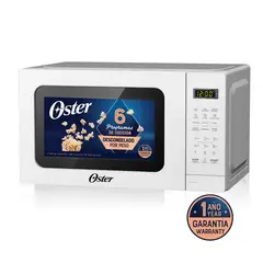 OSTER - HORNO MICROONDAS POGME2701 20LTS BLANCO