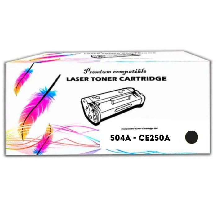 TONER HP COMPATIBLE 504A CE250A NEGRO