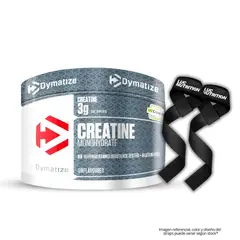 DYMATIZE - Creatina 300 g - Creatina Monohidratada sello Creapure + Straps