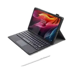 LENOVO - Tablet Pad 2024 6GB+128GB WiFi 11” Púrpura+Teclado Negro+Lápiz táctil