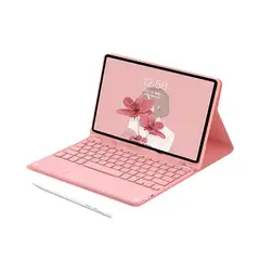 LENOVO - Tablet Pad 2024 8GB+128GB WiFi 11” Púrpura+Teclado Rosa+Lápiz táctil