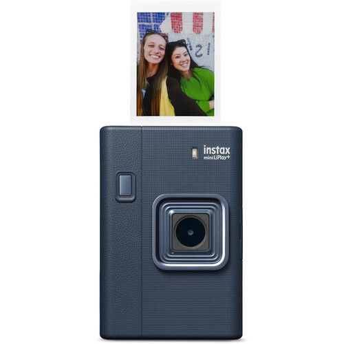INSTAX MINI LiPlay+ Hybrid Instant Camera - Midnight Blue
