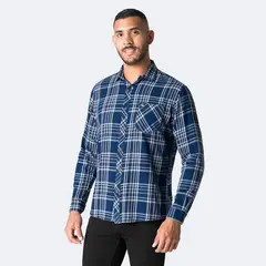 PIONIER - Camisa Cuadros Hombre Larsen Ml Indifio