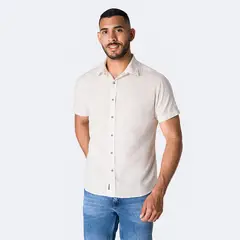 PIONIER - Camisa Lino Hombre Raihden R