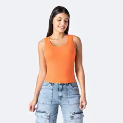 PIONIER - Top Rib Lycrado Mujer Teseida-S