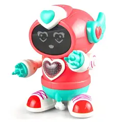 GENERICO - Juguete Divertido Robot Para Niñas Camina Con Luces Sonidos