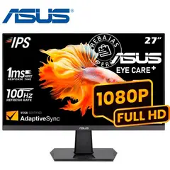 ASUS - Monitor VA27EHF 27 IPS Full HD 100Hz 1ms Eye Care HDMI