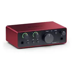 FOCUSRITE - Interfaz de audio Scarlett Solo 4th Gen
